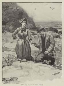 Pronásledování milovaného, Thomas Hardy od Walter Paget