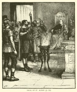 Proces se St Albanem od Walter Paget
