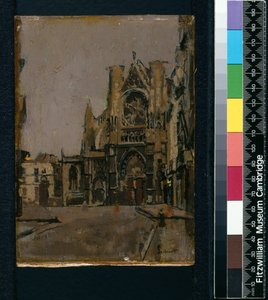 Kostel St Jacques, Dieppe, 1899-1900 od Walter Richard Sickert