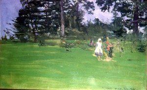 Postavy na trávníku od Walter Richard Sickert