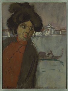 Inez na Zattere od Walter Richard Sickert