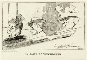 La Guite Rochechuart od Walter Richard Sickert