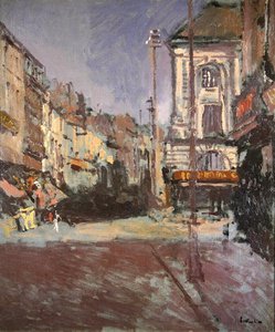La Grande Rue, Dieppe (olej na plátně) od Walter Richard Sickert
