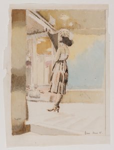 Quai Henri IV, 1920 od Walter Richard Sickert
