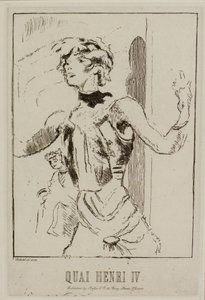 Quai Jindřich IV od Walter Richard Sickert