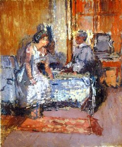 Shuttered Sunlight, cca 1912 (olej na plátně) od Walter Richard Sickert