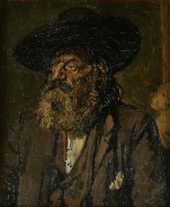 Starý model, kolem roku 1906 od Walter Richard Sickert