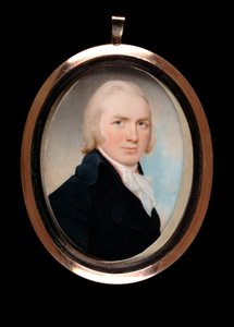 Portrét gentlemana, ca. 1796. od Walter Robertson