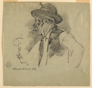 Bavorský rolník od Walter Shirlaw