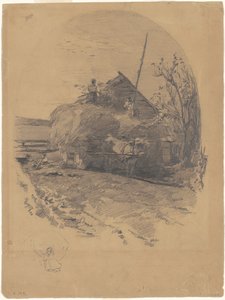 hlasování [recto] od Walter Shirlaw