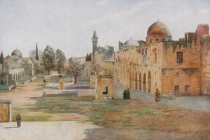 Haram Es Shereef, Jeruzalém od Walter Spencer Stanhope Tyrwhitt
