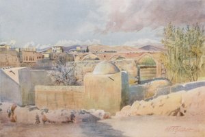 Dům Naamanů, Damašek od Walter Spencer Stanhope Tyrwhitt