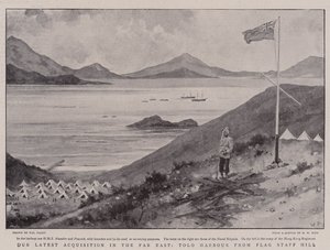 Naše nejnovější akvizice na Dálném východě, přístav Tolo z Flag Staff Hill od Walter Stanley Paget