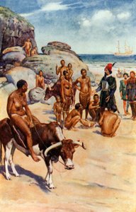 Portugalci a Hotentoti od Walter Stanley Paget