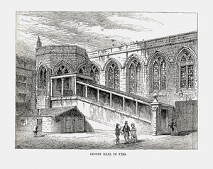Crosby Hall v roce 1790, 1878