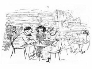 Spisovatelé v Cafe des Westens