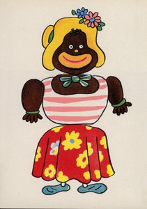 Jeden z Bláznivých lidí Waltera Triera (barevná litografie) od Walter Trier