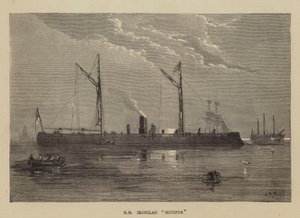 HM Ironclad Hotspur od Walter William May
