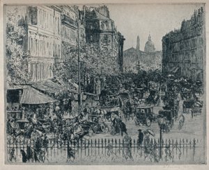 Rue Royale, Paříž, c1913 od Walter Zeising