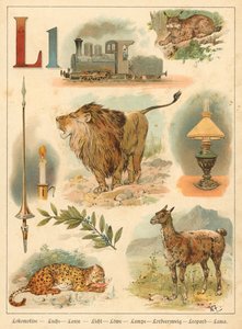 písmeno L (chromolitho)