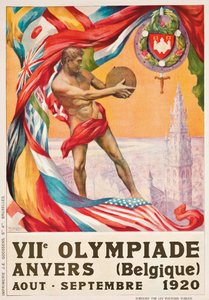 Letní olympijské hry 1920 v Antverpách, 1920. od Walter van der Ven