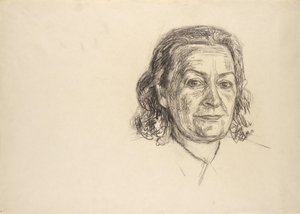 Portrét Adele List od Walther Gamerith