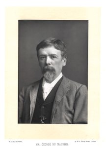 George Du Maurier, britský spisovatel a umělec, c1895.