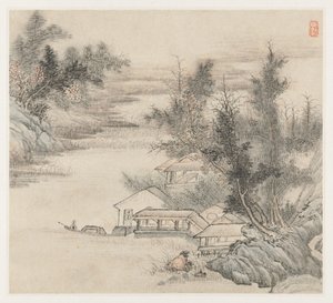 Album Landscapes: Leaf 2 od Wang Gai