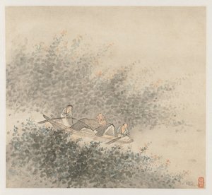 Album Landscapes: Leaf 6, 1677. od Wang Gai