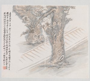 Deset lokalit spojených s Ruan Yuan, z roku 1883. od Wang Jun