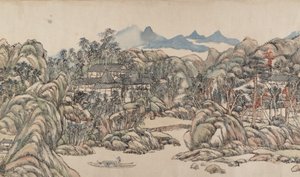 Vila Wangchuan z roku 1711.