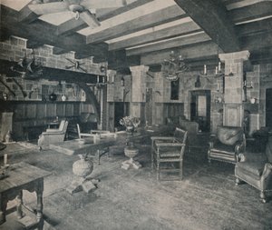 "The Buccaneer Room, Carlyle Club, Piccadilly", 1915 od Waring and Gillow