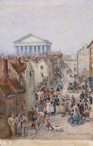 Hill Street, 1850 od Warren Blackham