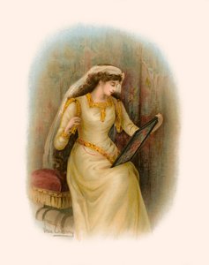 Tennysonova Lady of Shalott od Warry