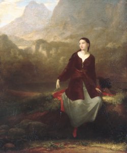 Španělská dívka ve snění, 1831.