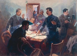 Vůdci Říjnové revoluce od Wassili Semjonowitsch Swarog