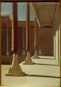 Galerie v citadele Samarkand