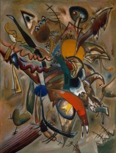 Obrázek s krajkou (složení č.234) od Wassily Kandinsky