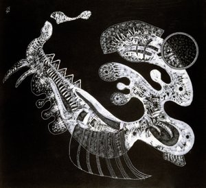 Černá a bílá, 20. století od Wassily Kandinsky