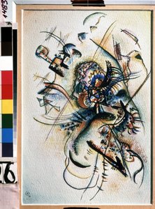 ""Composition"" Malba Vasilije Kandinského (nebo Wassily Kandinského nebo Kandinského od Wassily Kandinsky
