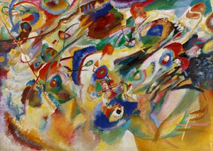 Návrh 2 pro kompozici VII od Wassily Kandinsky