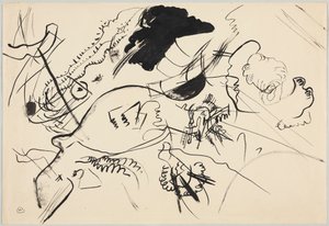 Předloha pro „Composition VII“ od Wassily Kandinsky