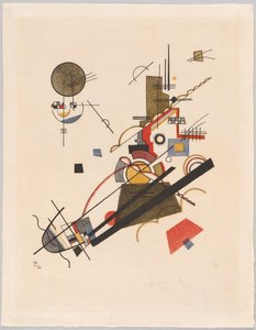Veselé stoupání, 1923 od Wassily Kandinsky