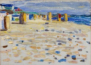 Holandsko – plážová lehátka od Wassily Kandinsky