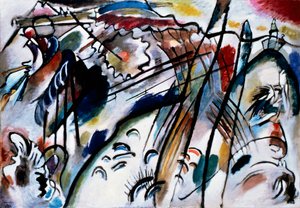 Improvization 28 (druhá verze) od Wassily Kandinsky