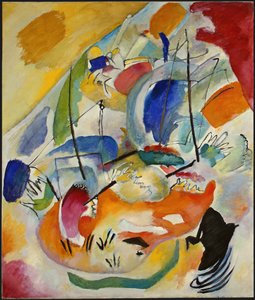 Improvizace 31 Námořní bitva od Wassily Kandinsky