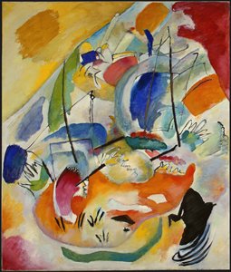 "" Improvization ೩೧, Sea Battle "" Butte Nail Novel - Painter Day Vassily Kandinsky (au Vassily Kandinsky au Kandinsky od Wassily Kandinsky