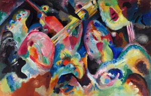 Improvizace. Potopa, 1913. od Wassily Kandinsky