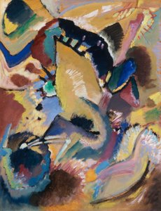 Malá studie k nástěnné malbě pro Campbell I, Podzim II (?), 1914 od Wassily Kandinsky