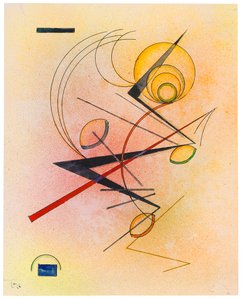 Malý teplý, 1928. od Wassily Kandinsky